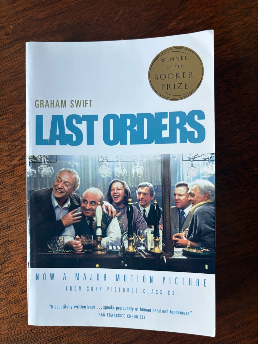 3/$20 Graham Swift Last Orders 1997 First International Edition Booker Prize
